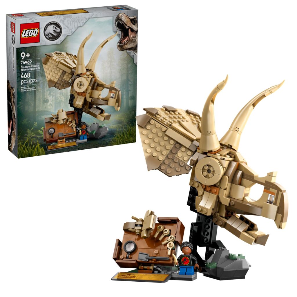 LEGO Jurassic World 76969 Dinosaurier-Fossilien: Triceratops-Schädel | ©LEGO Gruppe