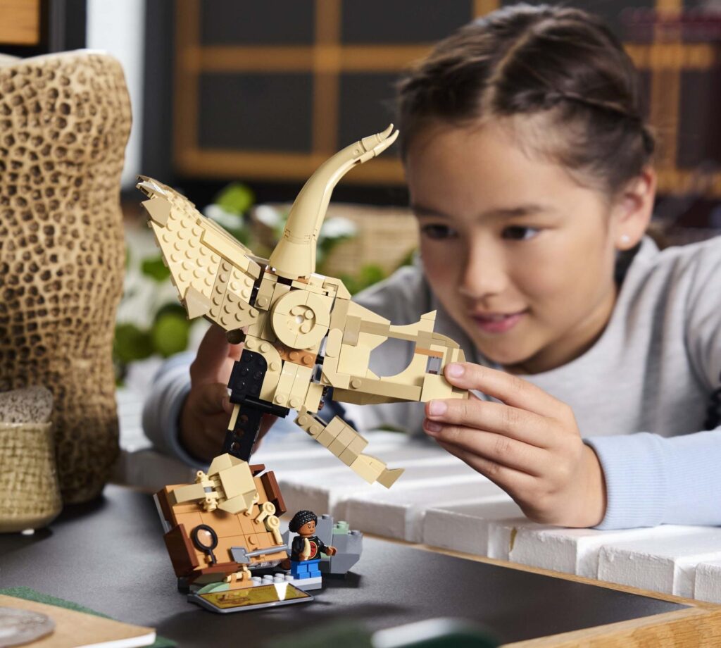 LEGO Jurassic World 76969 Dinosaurier-Fossilien: Triceratops-Schädel | ©LEGO Gruppe