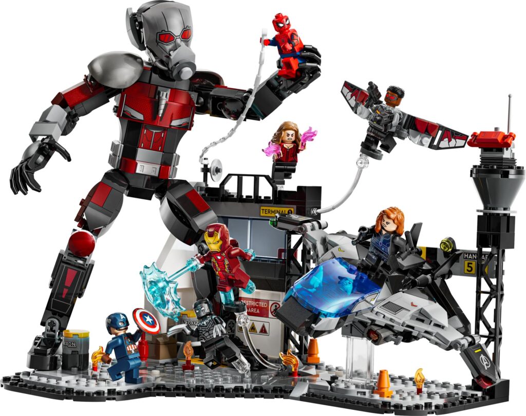 LEGO Marvel 76314 Captain America: Civil War Actionduell | ©LEGO Gruppe