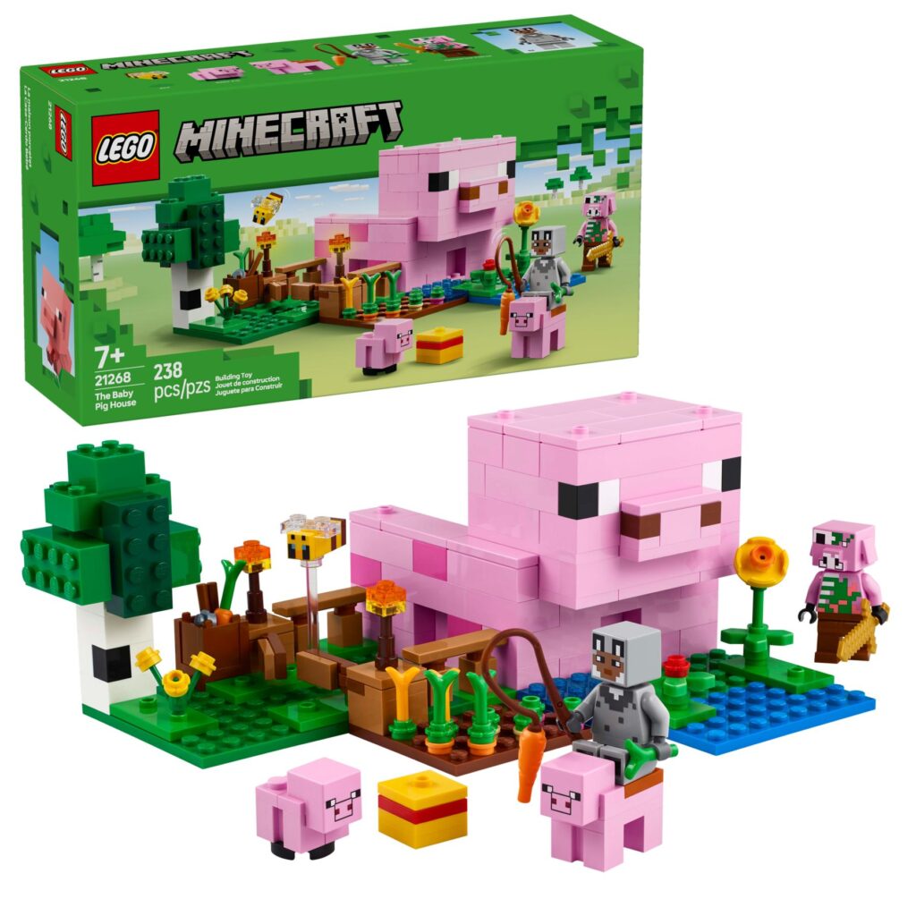 LEGO Minecraft 21268 Das Babyschwein-Haus | ©LEGO Gruppe