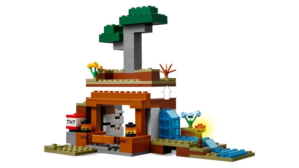 LEGO Minecraft 21269 Die Expedition zur Gürteltiermine | ©LEGO Gruppe