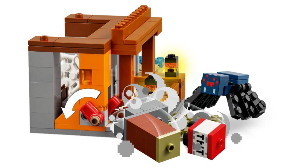 LEGO Minecraft 21269 Die Expedition zur Gürteltiermine | ©LEGO Gruppe