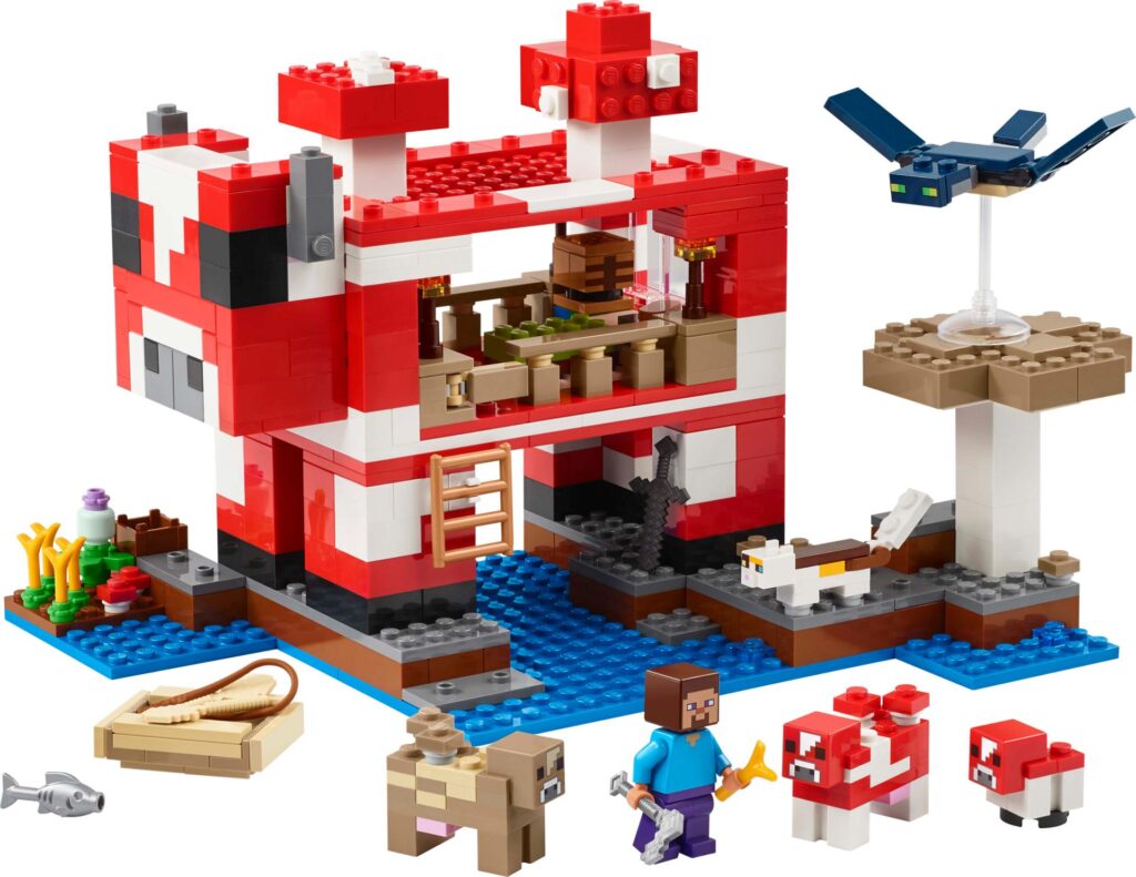 LEGO Minecraft 21270 Das Pilzkuh-Haus | ©LEGO Gruppe