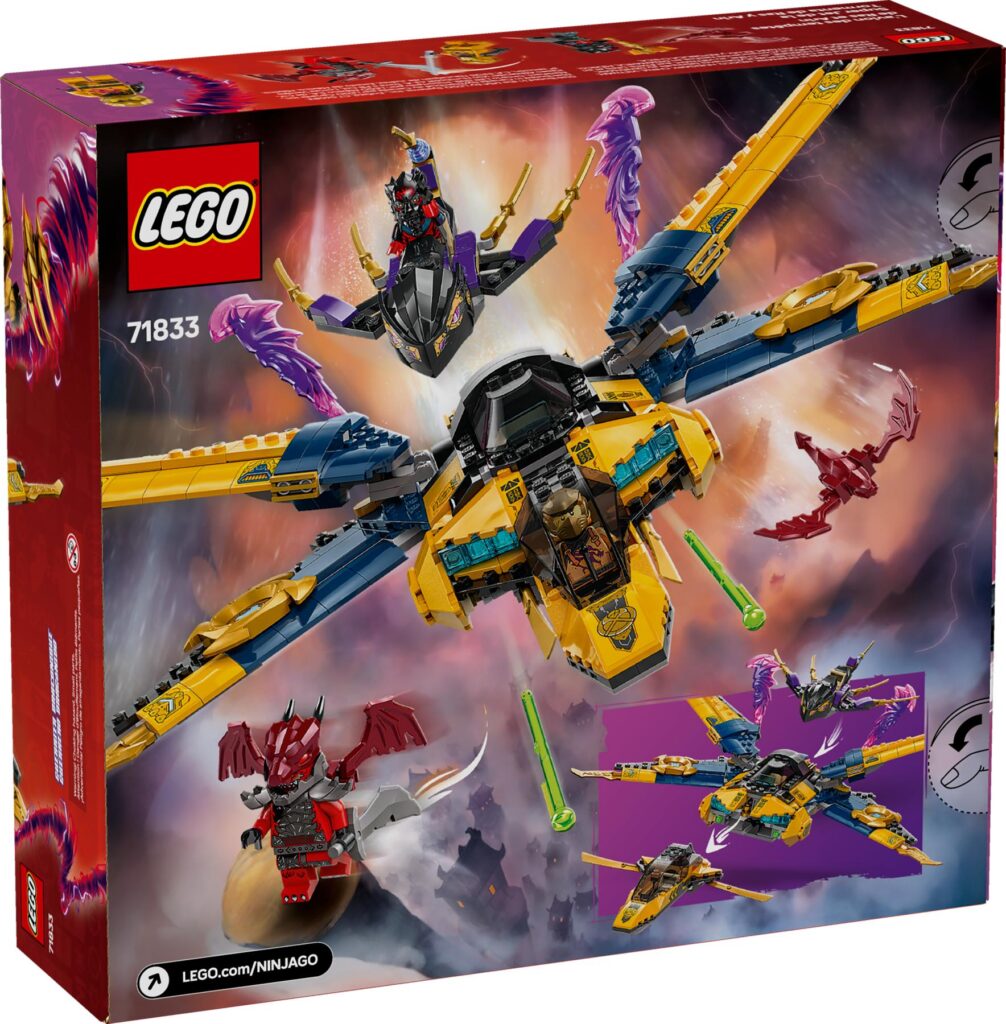 LEGO NINJAGO 71833 Ras und Arins Super-Sturmflieger | ©LEGO Gruppe