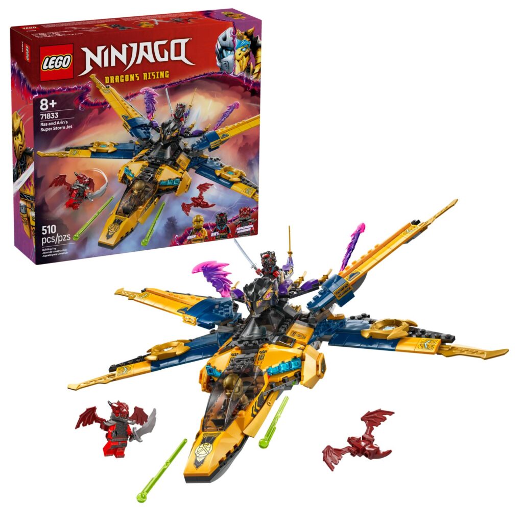 LEGO NINJAGO 71833 Ras und Arins Super-Sturmflieger | ©LEGO Gruppe