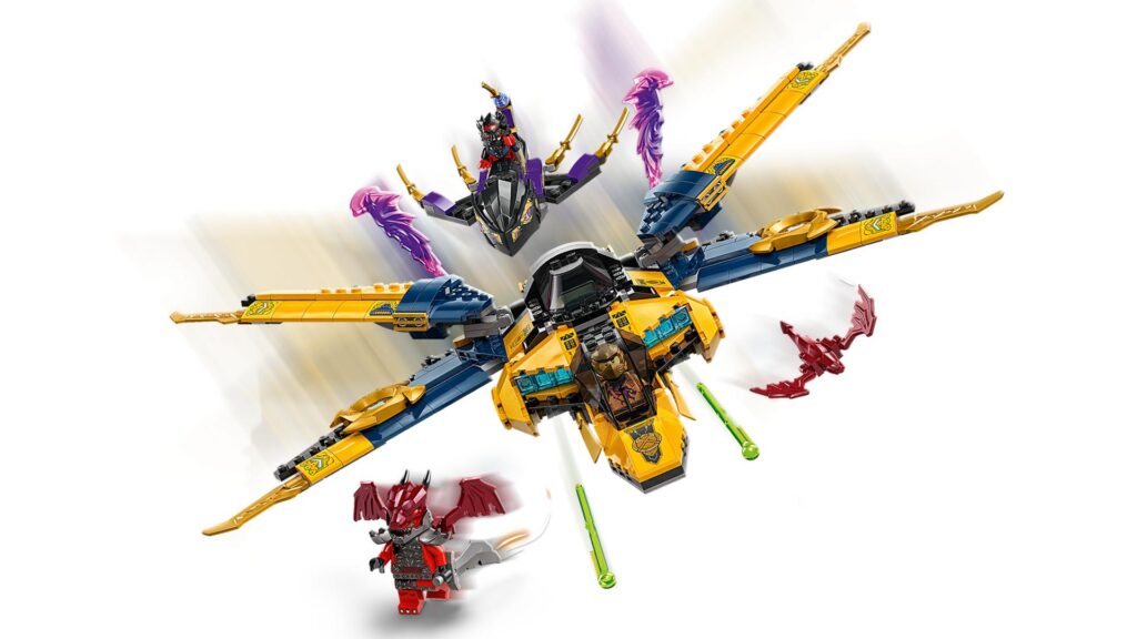 LEGO NINJAGO 71833 Ras und Arins Super-Sturmflieger | ©LEGO Gruppe