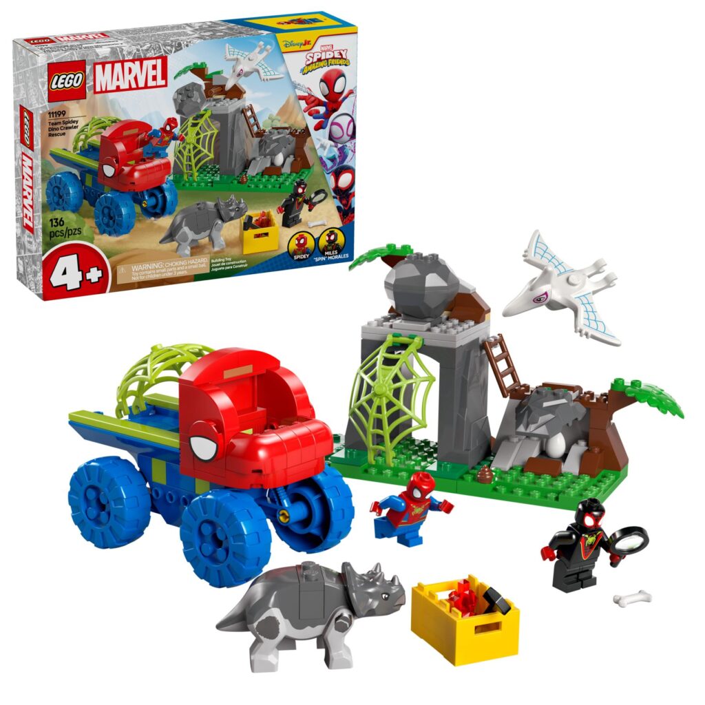 LEGO Spider-Man 11199 Spideys Team auf Rettungsmission im Dino-Truck | ©LEGO Gruppe