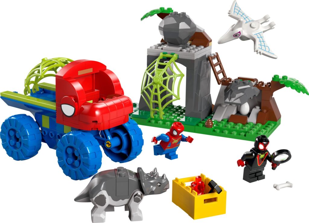 LEGO Spider-Man 11199 Spideys Team auf Rettungsmission im Dino-Truck | ©LEGO Gruppe