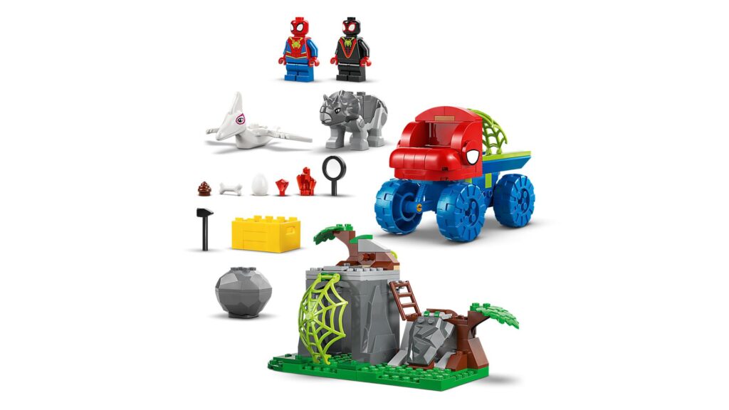 LEGO Spider-Man 11199 Spideys Team auf Rettungsmission im Dino-Truck | ©LEGO Gruppe