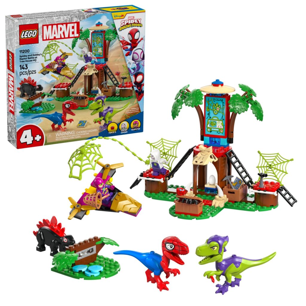 LEGO Spider-Man 11200 Showdown am Baumhaus: Spidey-Rex vs. Gobby-Raptor | ©LEGO Gruppe