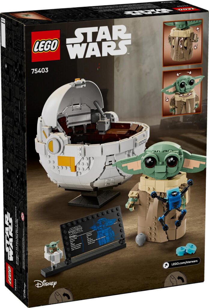 LEGO Star Wars 75403 Grogu in seiner Repulsorwiege | ©LEGO Gruppe