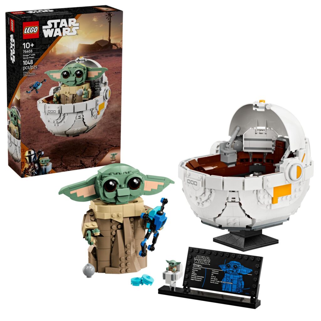 LEGO Star Wars 75403 Grogu in seiner Repulsorwiege | ©LEGO Gruppe