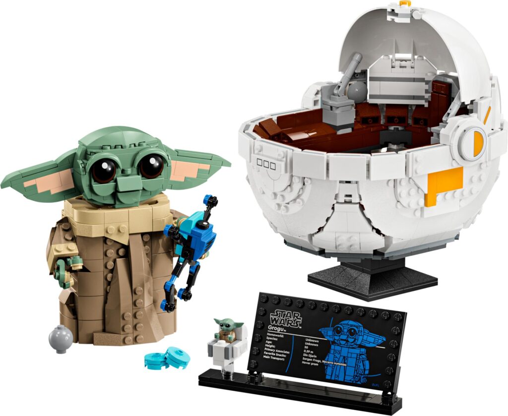 LEGO Star Wars 75403 Grogu in seiner Repulsorwiege | ©LEGO Gruppe