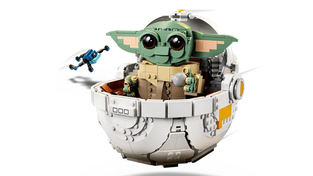 LEGO Star Wars 75403 Grogu in seiner Repulsorwiege | ©LEGO Gruppe