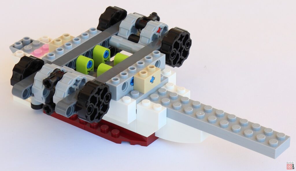 Bauabschnitt 1 vom LEGO 75402 ARC-170 | ©Brickzeit