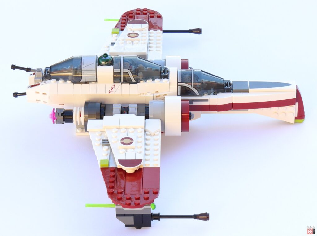 LEGO ARC-170, rechte Seite | ©Brickzeit