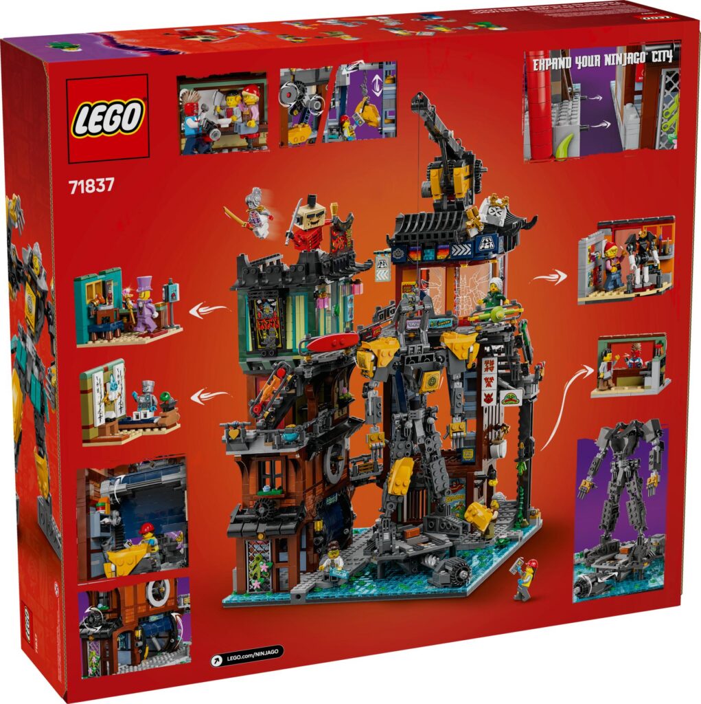 LEGO NINJAGO 71837 NINJAGO City Werkstätten | ©LEGO Gruppe