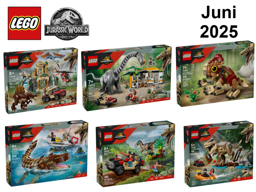 LEGO Jurassic World Neuheiten Juni 2025