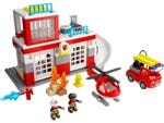 LEGO 10970 Feuerwehrwache mit Hubschrauber