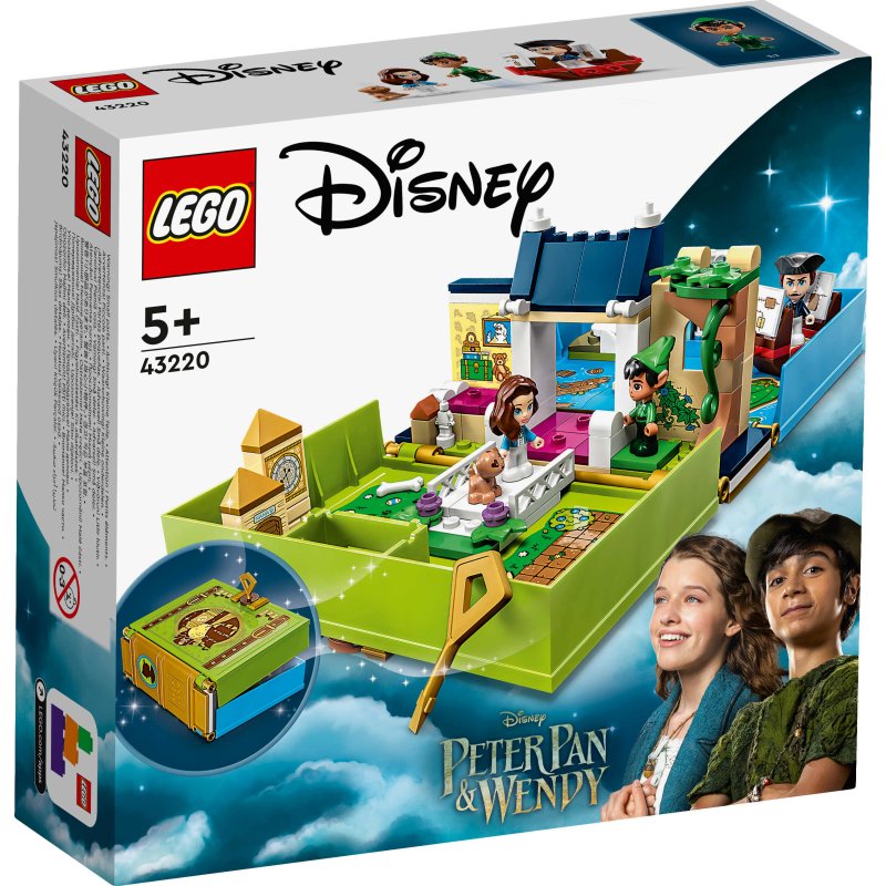 LEGO 43220 Peter Pan & Wendy - Märchenbuch-Abenteuer