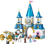 LEGO 43275 Cinderellas Schloss und Pferdekutsche