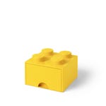 LEGO 5006170 Stein mit 4 Noppen und Schubfach in Gelb