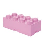 LEGO 5007126 Aufbewahrungsstein mit 8 Noppen in Hellviolett