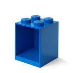 LEGO 5007280 Steinregal mit 4 Noppen in Blau