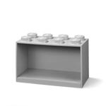 LEGO 5007288 Steinregal mit 8 Noppen in Grau