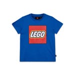 LEGO 5009093 Kurzarm-T-Shirt in Blau mit Logo für Kinder