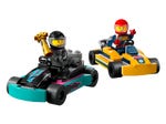LEGO 60400 Go-Karts mit Rennfahrern