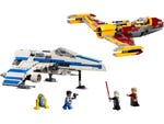LEGO 75364 New Republic E-Wing vs. Shin Hatis Starfighter