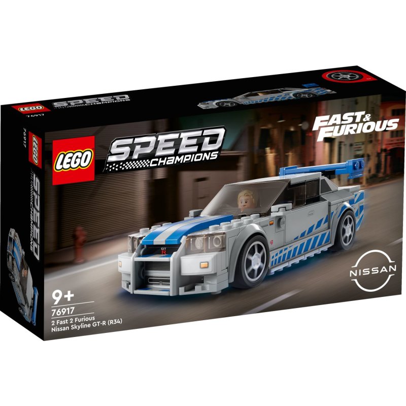 LEGO 76917 2 Fast 2 Furious - Nissan Skyline GT-R (R34)
